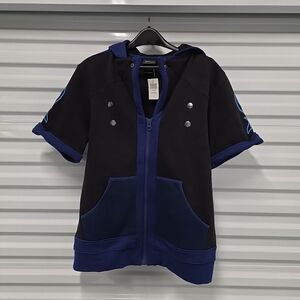 Our Universe Disney Kingdom Hearts Sora Rage Form Short-Sleeve Hoodie Large NWT